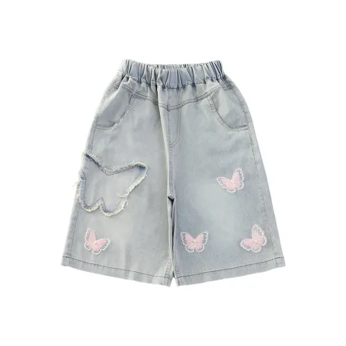 MY LITTLE PONY Шорты Джинсовый Синий