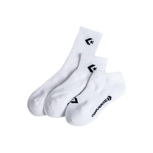 Converse Socks 3 Pack Teenagers