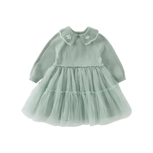DAVE BELLA Платье Аква-зеленый для детей 3-7 лет