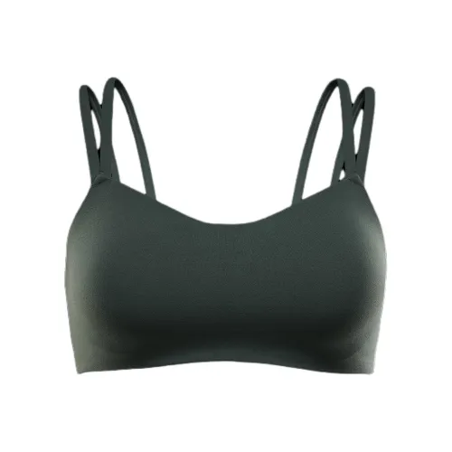 nike ZenvyDri Форма Strappy Спортивное белье Женские Винтажный зеленый