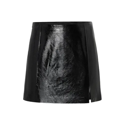 MOCO Кожаные короткие юбки женские