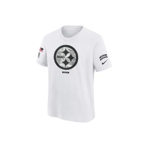 nike Dri FitNFL T Рубашка Pittsburgh Steelers Salute To Service Primary Edge Legend White Teenagers