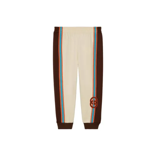 GUCCI FW23 Вязаные спортивные брюки многоцветные детские