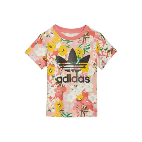 Adidas Originals HER STUDIO LONDON T-Shirt Цветочный Розовый Детский