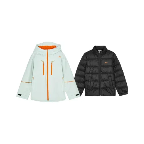 Skechers Kids Ветровка Светло-чайный Зеленый Подростки