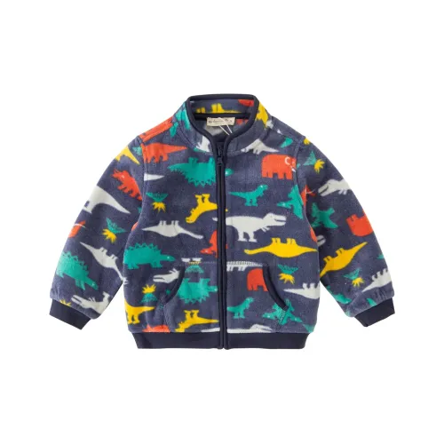 DAVE BELLA Вельвет Feel Пальто Динозавр С принтом Детский