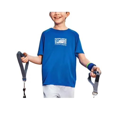 Skechers Kids T-Shirt SS25 Princess Blue 007G Teenagers