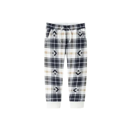 Детские Converse Вязаные Тренировочные Штаны Кофейного Коричневого Цвета