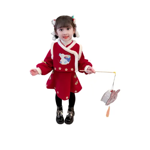 Детский комплект Lanza юбка красный для детей 3-7 лет