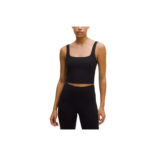 lululemon Wunder UnderCropped Collection Майка Светлая Поддержка A B Рекомендуемая чашка бюстгальтера Tonal Stripe Спортивное белье Женское