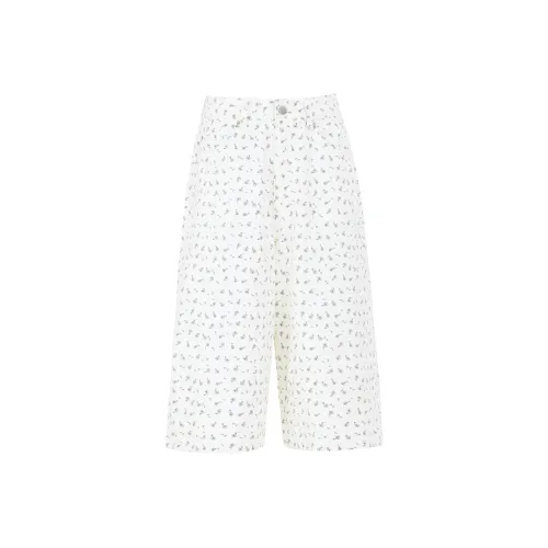 ZXZA Джинсовые шорты Женские Белые