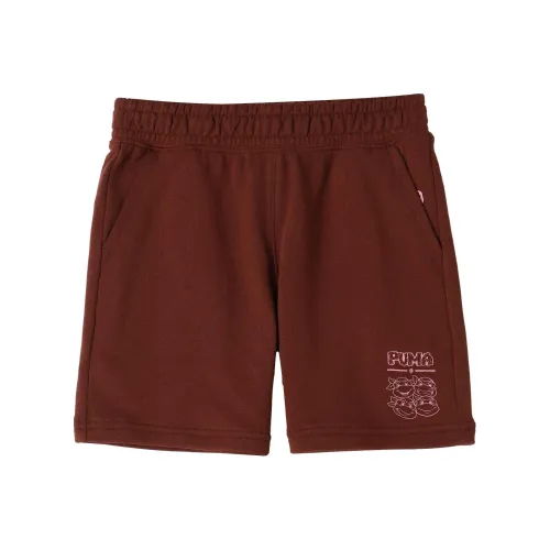 PUMA x TMNT RELAXEDTR Шорты Подростки Карамель