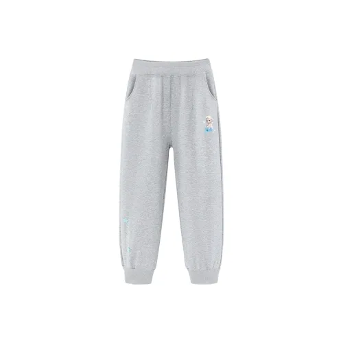 Disney Вязаные тренировочные штаны светло-серого цвета для детей