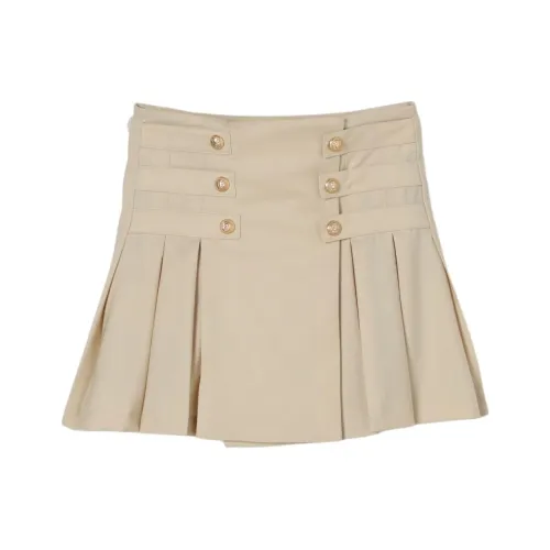 BALMAIN Бежевые Юбки для школьного возраста
