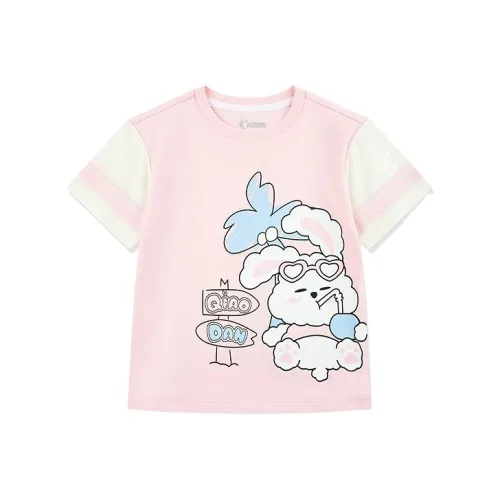 QIAODAN T-рубашка Oriole розовая для детей 3-7 лет