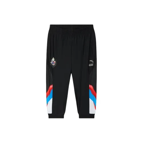 Antakids x AOTEMAN LIANMINGKUAN Вязаные тренировочные штаны Dream Черные Детские