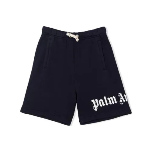 PALM ANGELS Детская одежда FW23 Kids Шорты Детский Морской синий