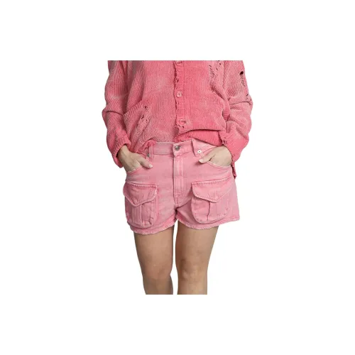 R13 Розовые Женские Джинсовые Шорты