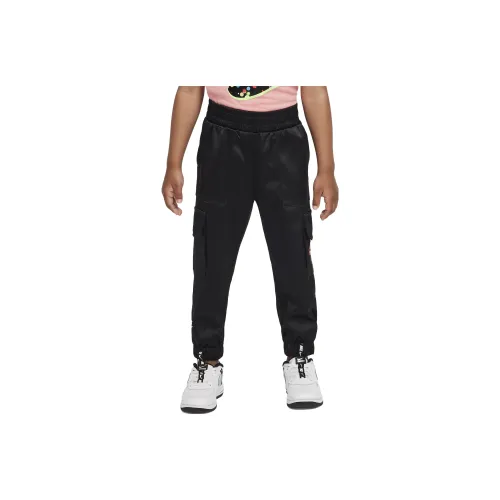 Nike Вязаные тренировочные штаны черные для младенцев и малышей