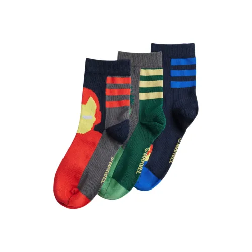 Adidas x MANWEI LIANMINGKUAN Носки 3 упаковки для детей