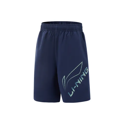 LINING YOUNG Летние спортивные шорты Темный Bowl Синий