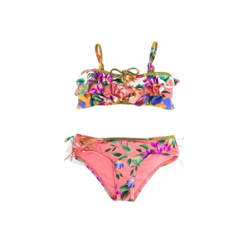 Zimmermann Купальник Розовый Подростки