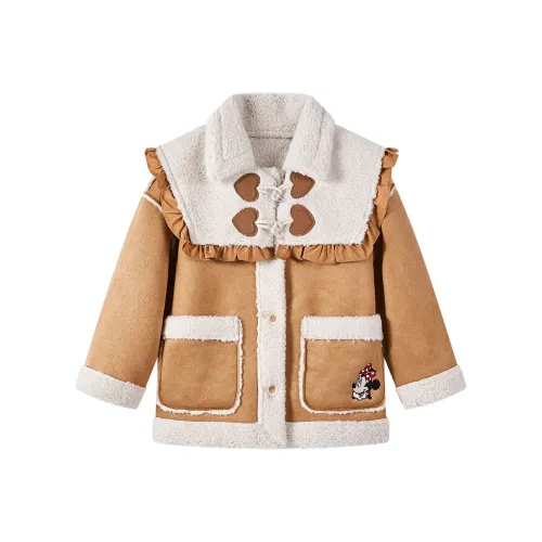 Disney Кофейный Детский Флисовый Свитшот