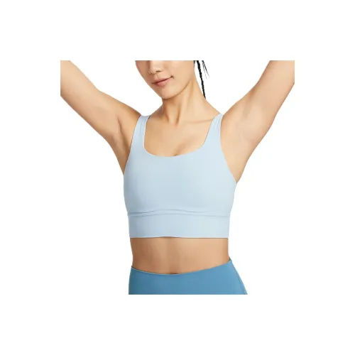 Nike ZenvyDri Спортивное белье для тренировок Женское Светло-синий