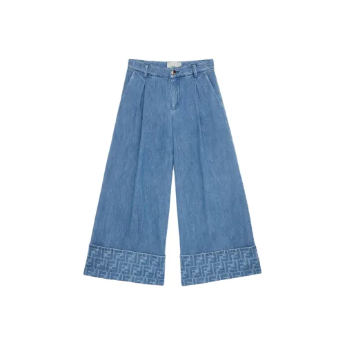 FENDI Kids Джинсы Синие