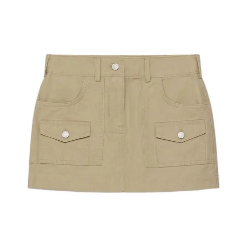 Aritzia FW24 Sunday Best Kaya Юбка Карго Короткие Юбки Женские Коричневый Хаки Рыжевато-Коричневый