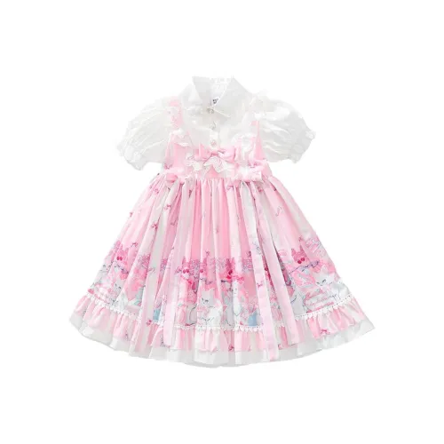 Hello Kitty Платье Розовое для детей 3-7 лет