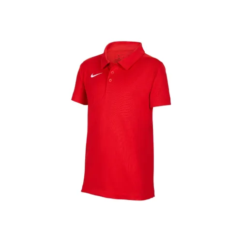 nike Dri Fit T-Shirt Stock University Red Teenagers