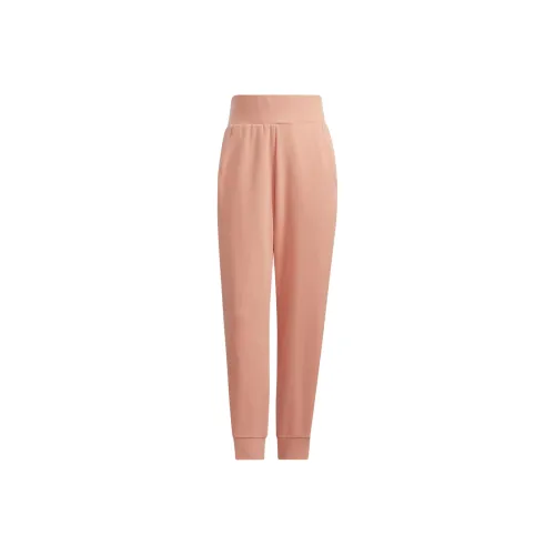 Adidas Спортивные брюки Женские Красно-розовые