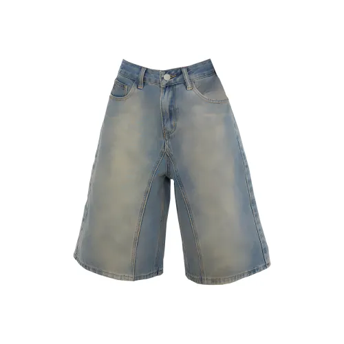 SHIJI Винтажные синие женские джинсовые шорты