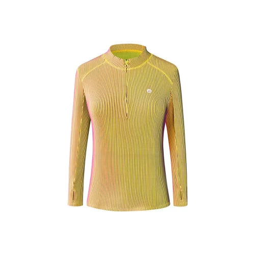 BMAI Спортивная одежда Женская Флуоресцентный Желтый