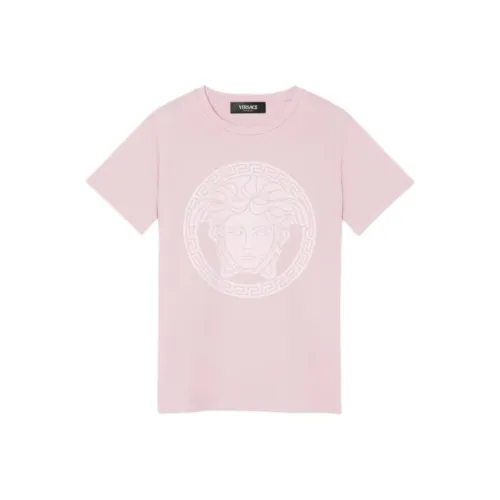 VERSACE T-рубашка FW24 Розовая Детская