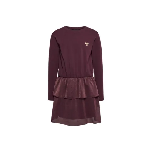 Hummel Платье Красное для детей 3-7 лет