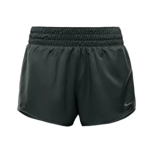 nike Dri Fit one Спортивные шорты Женские Винтажный зеленый