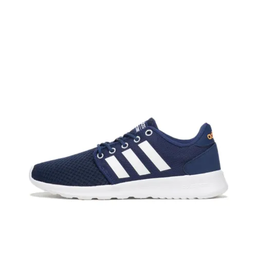 Adidas Cloudfoam QT Racer противоскользящая устойчивая к истиранию низкий топ повседневная обувь женская синяя