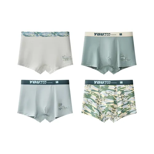 Хлопок Трусы 4 Пачки Подростки