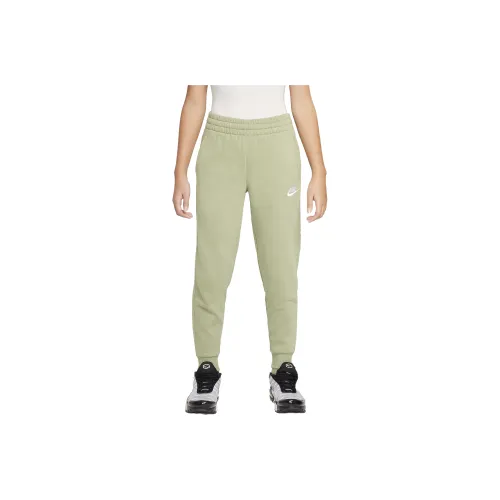 Nike Вязаные Тренировочные Штаны Sportswear Club FW24 Масляный Зеленый