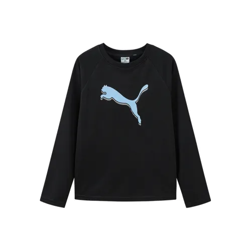 PUMA PERFORMANCE BLACK 90001 Детские футболки