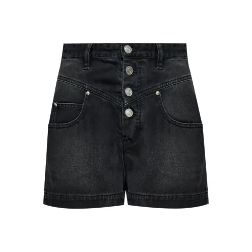 ISABEL MARANT Черные Женские Джинсовые Шорты
