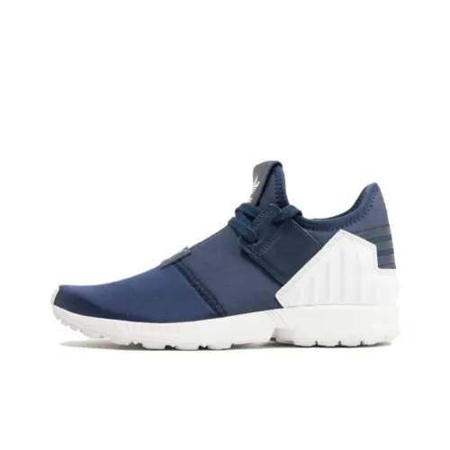 Adidas Originals ZX Flu Амортизация Износостойкий Низкий Топ Повседневная Обувь Мужская Темно-синий Белый