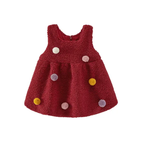 JELLYBABY Платье Красное для детей 3-7 лет