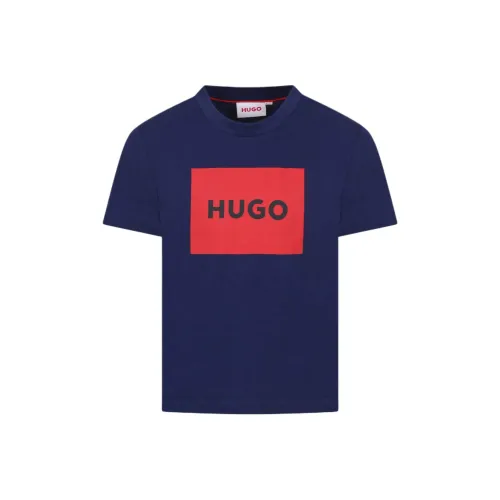 HUGO BOSS Синие Детские Рубашки