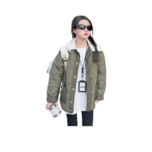 Because No Топ Армейский зеленый Подростки