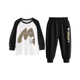 Индивидуальный M/Черный + Черный [Весна-осень, тонкий]