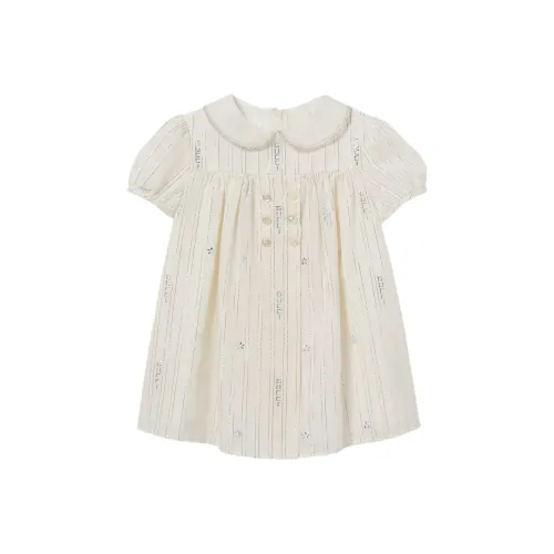 GUCCI Платье SS25 Экрю Детский и для малышей