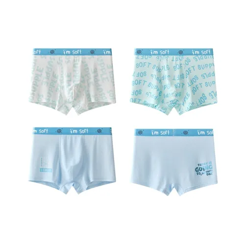 Хлопок Трусы 4 Пачки Подростки